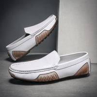 Cowhide Gommino Men's Autumn British Trendy Men