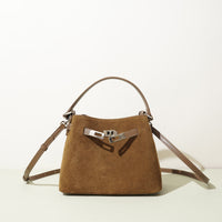 Cortical Women's Spliced Casual Crossbody Bag