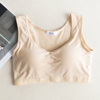 Bra With Chest Pad Without Steel Ring Small Sling Vest