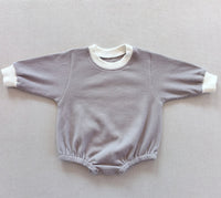 Baby Waffle Cotton Loose Bodysuit