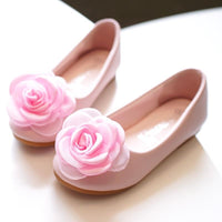 Korean Style Girl Flower PU Leather Shoes