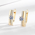 Zircon Geometric Exaggerated Big Hoop Earrings