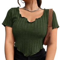 New Casual Commuting Slimming And Versatile T-shirt