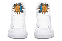 High Top Canvas Shoes For Printing Lovers