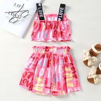 Hatless Cartoon Skirt Set Leggings Spring