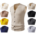 Men's Twisted Cardigan Sweater