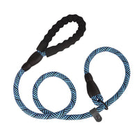Dog Nylon Tow Rope Pull-resistant P Chain Round Rope Walking Single Dog Leash Dog Chain