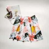 Women's Cotton Silk Shorts Plus Size Homewear Beach Pants