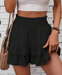 Women's Wide Leg Shorts Draping Versatile Casual