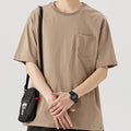 Japanese Minimalist Short Sleeved Men's Summer