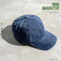 Street Children's Clothing Ins Washed And Worn Children's Peaked Cap