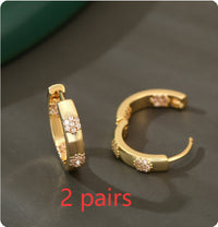 Retro Easy Matching Round Ear Clip Earrings