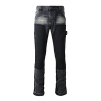 Contrast Color Fashion Men's Retro Jeans