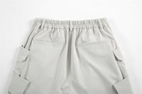 Men's Design Irregular Pocket Loose Straight Shorts