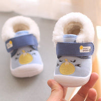White Baby Squeaky Shoes-year-old Spring And Autumn Soft Bottom Toddler Cloth Shoes
