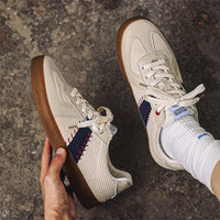 Student Couple Breathable Mesh Panel Niche Sports Casual Men's Shoes