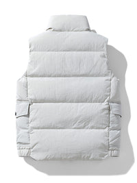 Vest Thickened Warm Down Vest Shopping Mall Couple Stand Collar