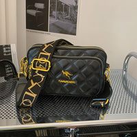 Korean Style Elegant Diamond Patterned Phone Bag Chic And Casual Shoulder Crossbody Bag