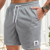 Summer Drawstring Leisure Shorts European Size Men's Sports Pants
