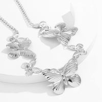 Punk Three-dimensional Stitching Single Layer Butterfly Waist Chain Women