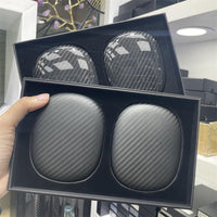 Earphone Sleeves Head-mounted Protective Cover 3K Carbon Fiber Forged Fiber