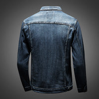 Plus Size Men's Denim Clothes Jacket Coat
