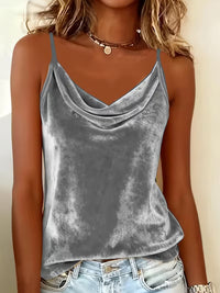 Women's Solid Color Camisole T-Shirt