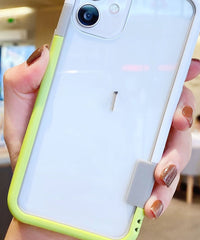Color Matching Mobile Phone Case Two-color Border