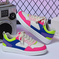 Platform Skateboard Shoes Couple Casual Flat Shoes