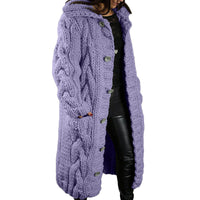 Women's Cardigan Plus Size Sweater Coat