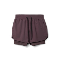 Men's Athletic Shorts Double-layer Fitness Wicking