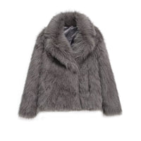 Simple Versatile Casual Long Sleeve Wool Coat