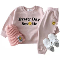 Children's Sweatshirt And Sweatpants Leisure Suit