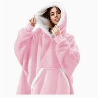 Women's Winter Flannel Loungewear Casual Hoodie