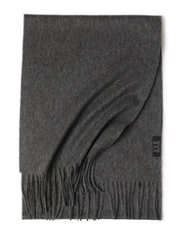 Water Ripple Pure Color Cashmere Warm Scarf