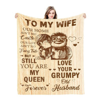 Flannel Blanket Printed Party Bedroom Decoration