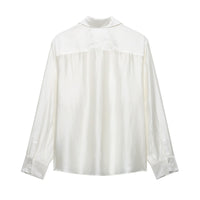 Solid Color Embroidered Pocket Shirt