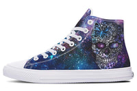 Printed Couple High-top Canvas Shoes