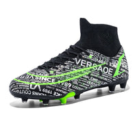 High-top Soccer Shoes Boys And Girls Primary And Middle School Students The Big Kids Tf Broken Nail People Turf Football Shoes