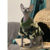 Sphynx Hairless Cat Clothes Extra Thick