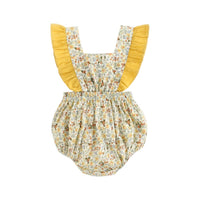 Baby Flower Strap Korean Version Girl Bodysuit