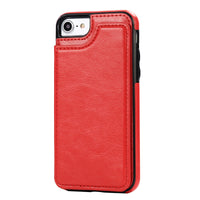 Crazy Horse Print Leather Protective Case Mobile Phone Holster
