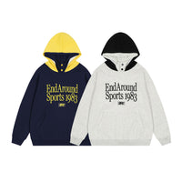Men's Fashion High Collar Button Hooded Sweater