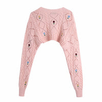 Knitted Sweater Coat  Girl Knitted Sweater Shawl Women