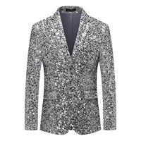 Men's Business Casual Single Suit Jacket