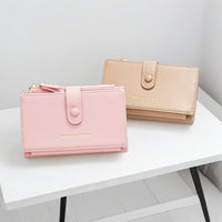 Womens Stylish Casual High-Capacity Minimalist Coin Purse
