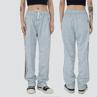 Loose And Unisex Casual National Trendy Sports Webbing Trousers