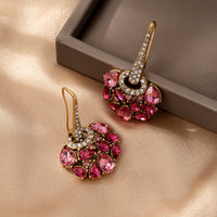 Fairy Flower Zircon-like Jeweled Earrings