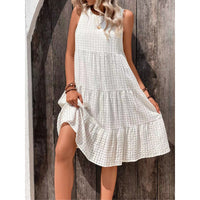 Elegant And Fashionable Little White Dress