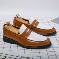 Summer New Men's Low-top Office Formal Leather Shoes